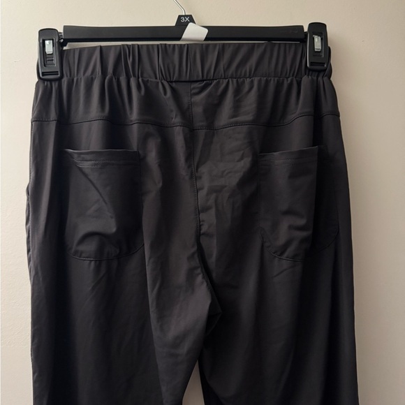 Black Joggers with Elastic Waistband - Picture 3 of 4